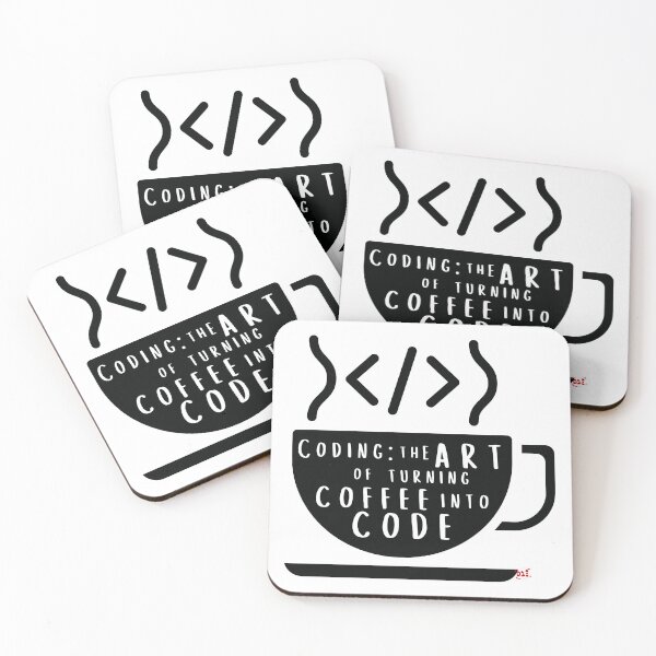 Item preview, Coding: the Art of turning Coffe into Code / RoYuMi designed and sold by royumi.
