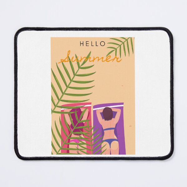 Item preview, girls tan hello summer holyday enjoy designed and sold by DESIGNIRIS.