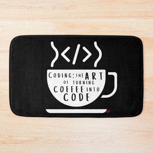 Item preview, Coding: the Art of turning Coffe into Code (dark) / RoYuMi designed and sold by royumi.
