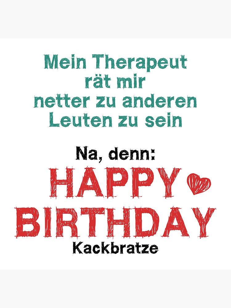 Kopie von Happy Birthday to someone . Poster by MYSUREALWORLD