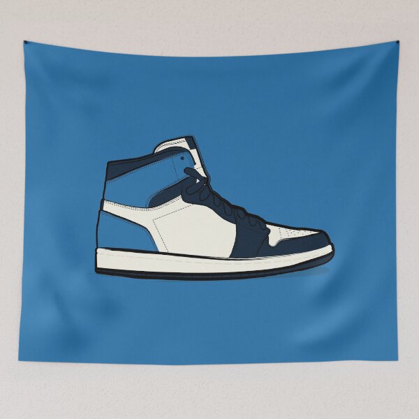 Item preview, Air Jordan 1 "Obsidian UNC" designed and sold by Graphkicks.
