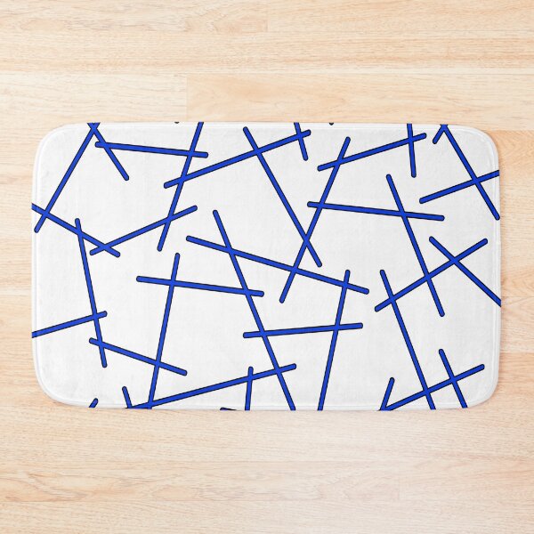 Item preview, Abstract geometric pattern - blue. designed and sold by K.S ART.