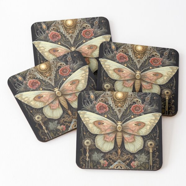 Item preview, Mystical Moth  designed and sold by Red Witch Art.
