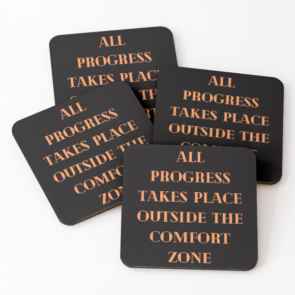 Item preview, All Progress Takes Place Outside The Comfort Zone designed and sold by Simo0455.