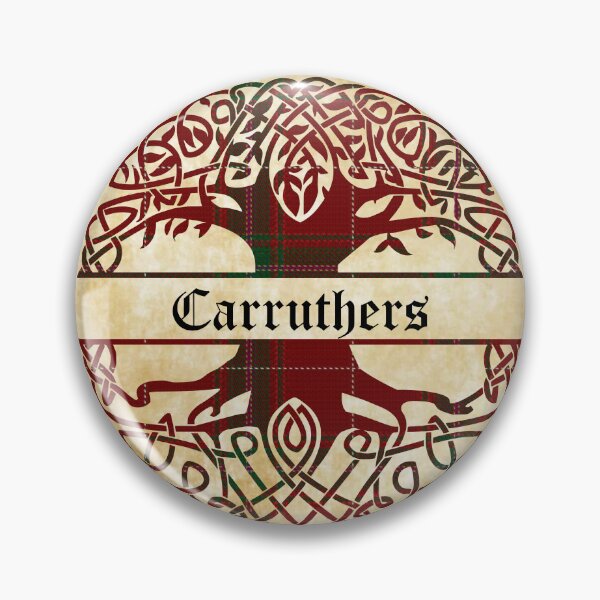 Item preview, Carruthers Tree of Life Clan Scottish Surname tartan designed and sold by BagTown Clans.