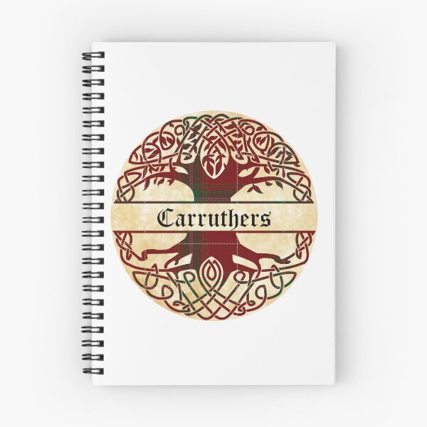 Item preview, Carruthers Tree of Life Clan Scottish Surname tartan designed and sold by BagTown Clans.