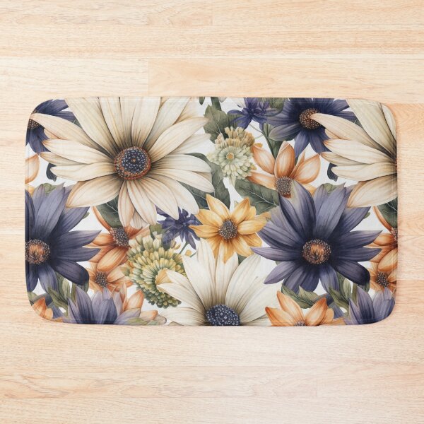 Item preview, African Daisy Floral Patterns 02 designed and sold by PixelPastry.