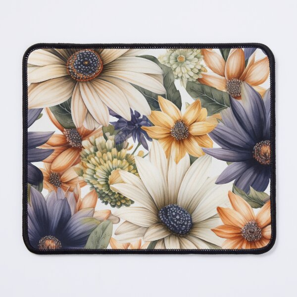Item preview, Patrones florales de margaritas africanas 02 designed and sold by PixelPastry.