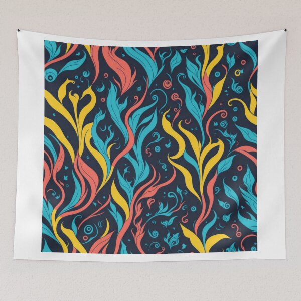 Item preview, Light up Your Creations with Colourful Water Seamless Patterns designed and sold by RedArtG09.