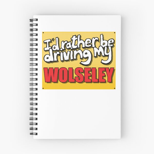 Item preview, I'D RATHER BE DRIVING MY WOLSELEY designed and sold by OldClassicCar.
