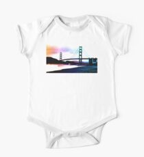 Golden Gate Bridge in Pastel One Piece - Short Sleeve