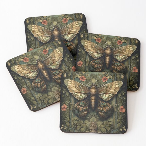 Item preview, Magical Moth designed and sold by Red Witch Art.