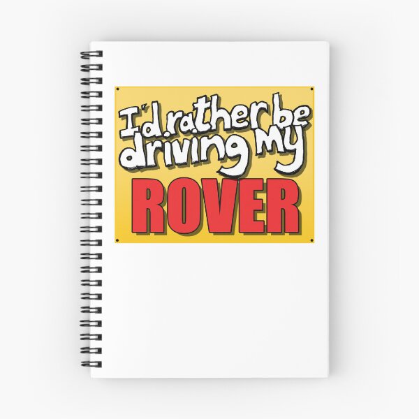Item preview, I'D RATHER BE DRIVING MY ROVER designed and sold by OldClassicCar.