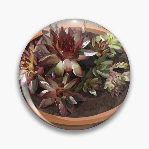 Item preview, Sempervivum 2 designed and sold by Purplepugprints.