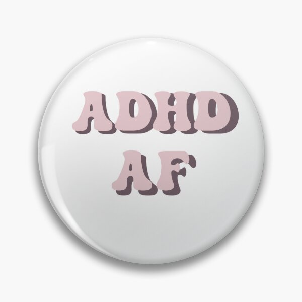Item preview, Pastel ADHD quote designed and sold by Snailbabycrafts.