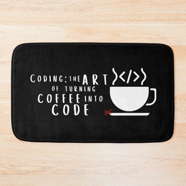 Item preview, Coding: the Art of turning Coffe into Code II (dark) / RoYuMi designed and sold by royumi.