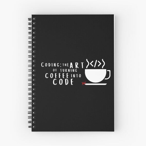 Item preview, Coding: the Art of turning Coffe into Code II (dark) / RoYuMi designed and sold by royumi.