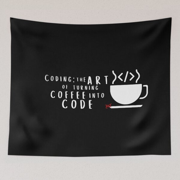 Item preview, Coding: the Art of turning Coffe into Code II (dark) / RoYuMi designed and sold by royumi.