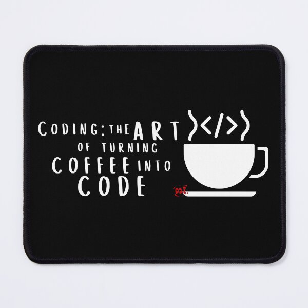 Item preview, Coding: the Art of turning Coffe into Code II (dark) / RoYuMi designed and sold by royumi.