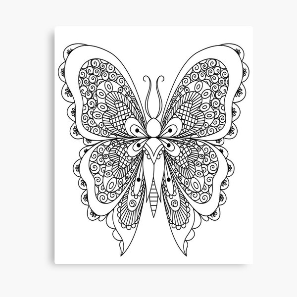 adult coloring canvas prints  redbubble