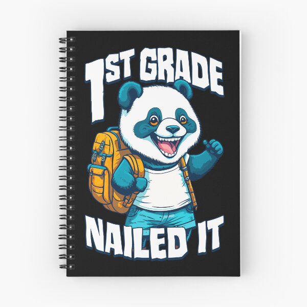 Item preview, 1st Grade Nailed It Funny Happy Panda Boy Graduation designed and sold by GrandeDuc.