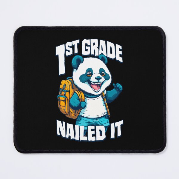 Item preview, 1st Grade Nailed It Funny Happy Panda Boy Graduation designed and sold by GrandeDuc.