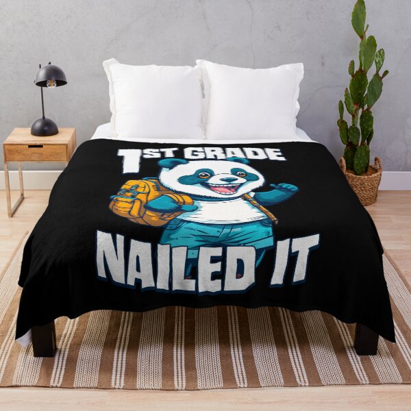 Item preview, 1st Grade Nailed It Funny Happy Panda Boy Graduation designed and sold by GrandeDuc.