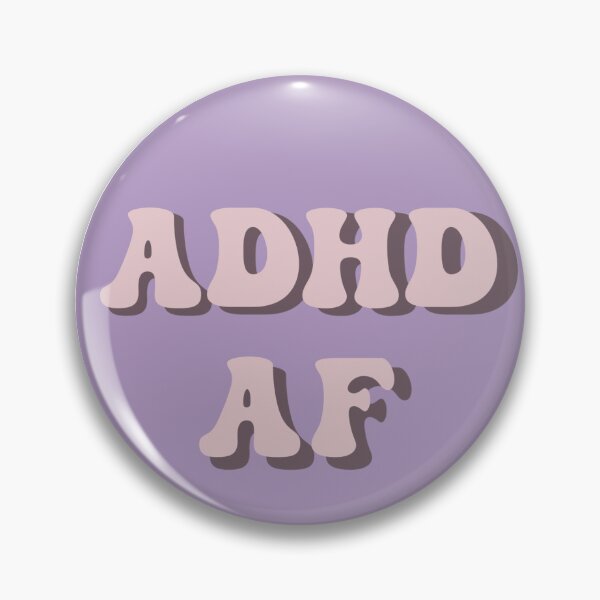 Item preview, Pastel ADHD quote designed and sold by Snailbabycrafts.
