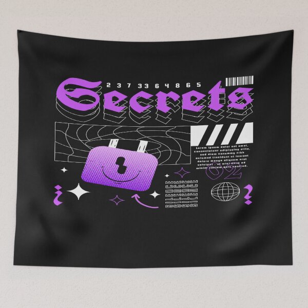 Item preview, Secrets Tech T-Shirt designed and sold by printstars.