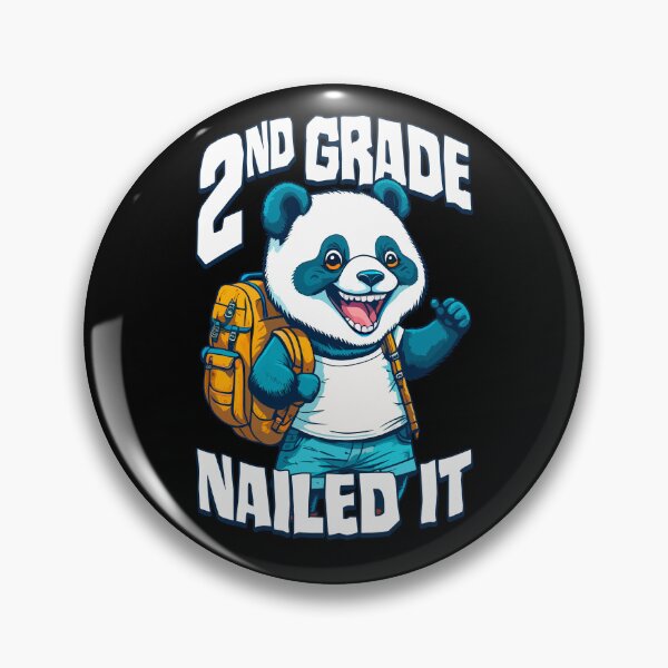 Artikelvorschau, Die 2. Klasse hat es geschafft. Lustiger Happy Panda Boy-Abschluss entworfen und verkauft von GrandeDuc.