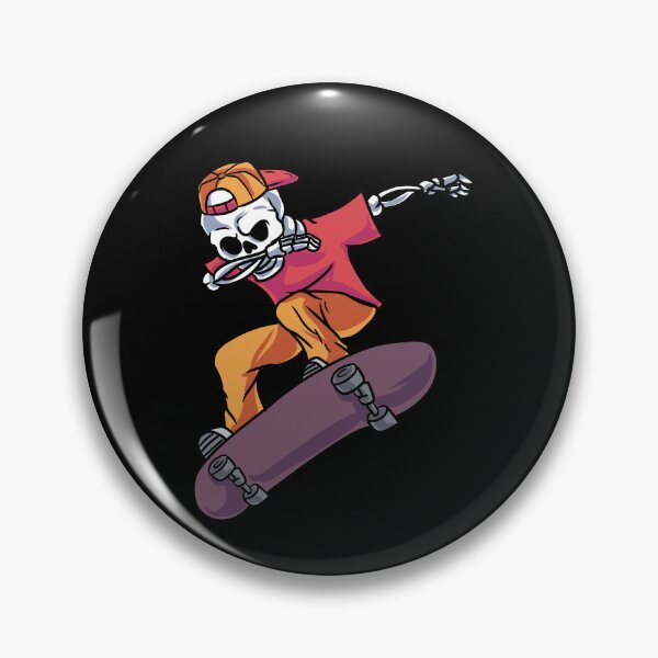 Item preview, Dabbing Skater Skeleton Skateboard Longboard designed and sold by Pubi.
