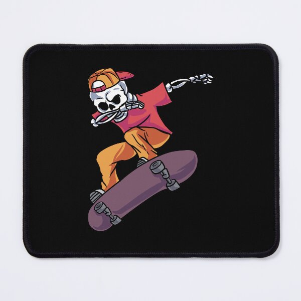 Item preview, Dabbing Skater Skeleton Skateboard Longboard designed and sold by Pubi.