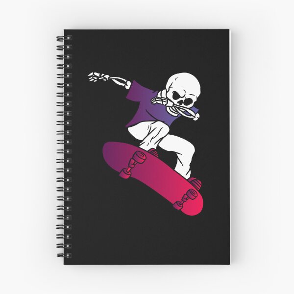 Artikelvorschau, Skater Skelett Skateboard Longboard Halfpipe entworfen und verkauft von Pubi.