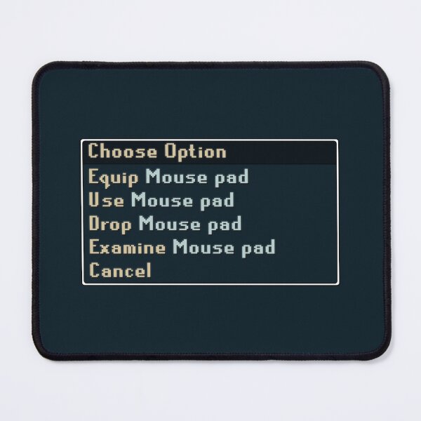 Item preview, Tapis de souris OSRS RS3 Runescape Gamer designed and sold by Bowenabc.
