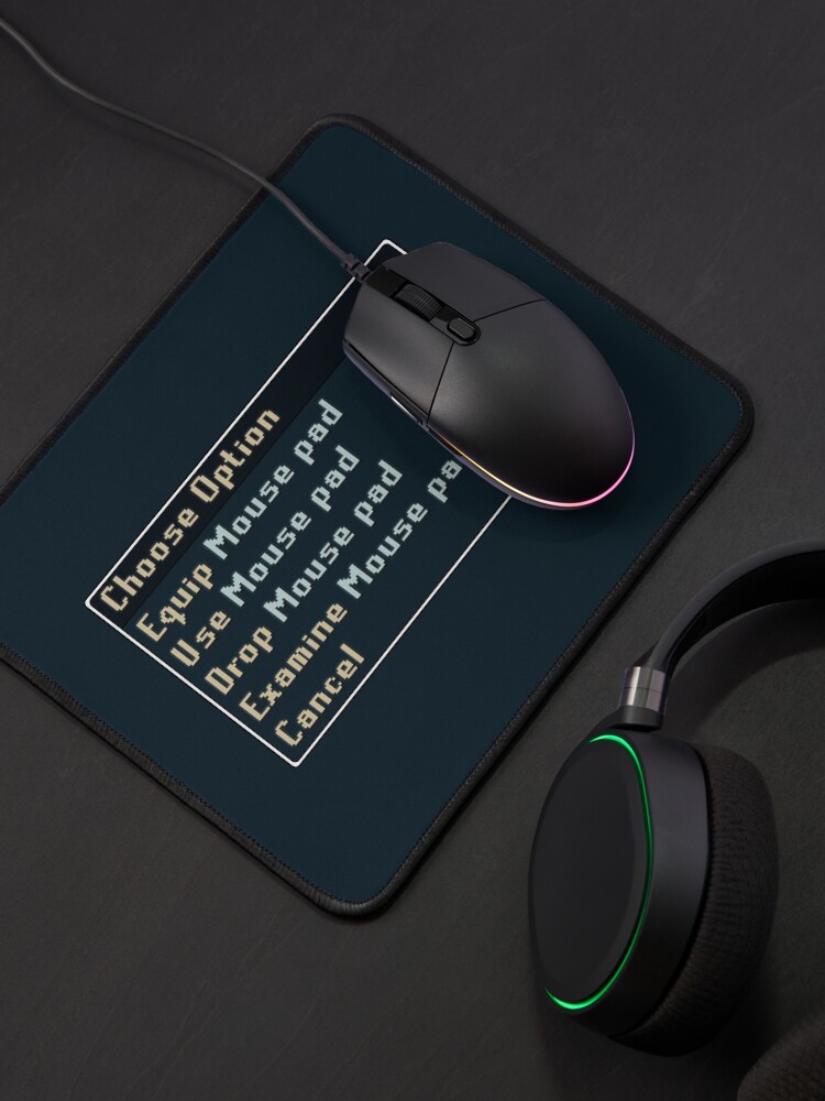 Aperçu 4 sur 5. Tapis de souris avec l'œuvre Tapis de souris OSRS RS3 Runescape Gamer créée et vendue par Bowenabc.