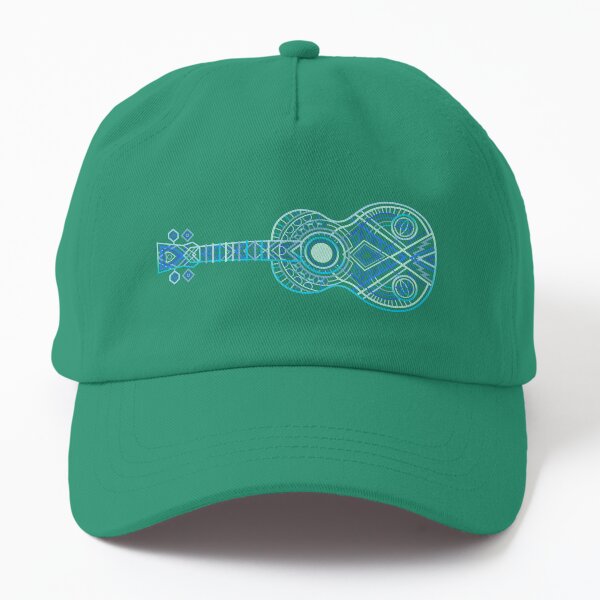 Item preview, HORIZ NO TEXT 2023 String Theory 1: Bright Blues (recommended: print on dark) - 100 Days of Ukulele designed and sold by NewUkeNewYork.