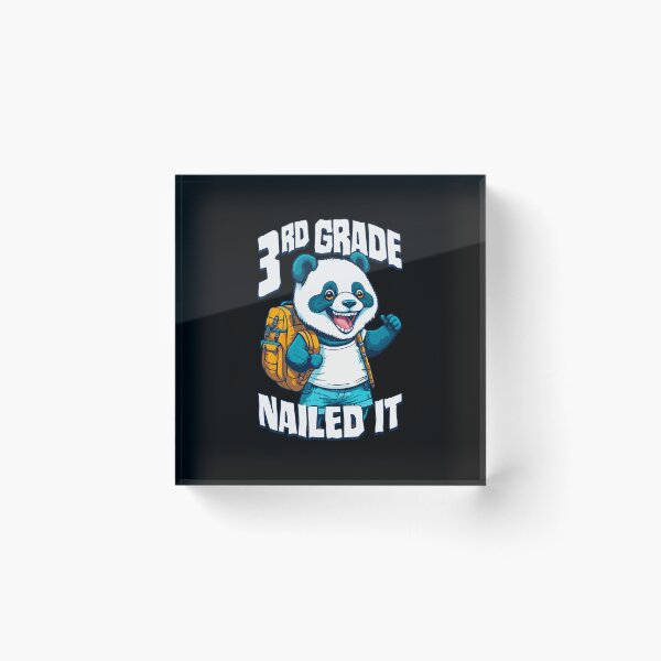 Item preview, 3rd Grade Nailed It Funny Happy Panda Boy Graduation designed and sold by GrandeDuc.