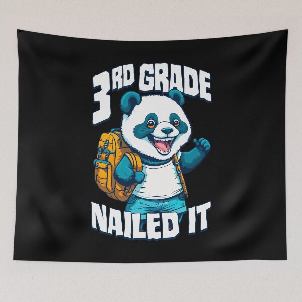 Item preview, 3rd Grade Nailed It Funny Happy Panda Boy Graduation designed and sold by GrandeDuc.