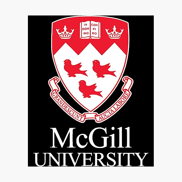 Item preview, McGill University , marty, mcgill university logo, canadian university, martlet, french - james mcgill, designed and sold by hipsterscumx.