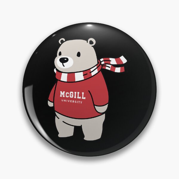 Item preview, McGill University Bear With Sweater, marty, mcgill university logo, canadian university, martlet, french - james mcgill, designed and sold by hipsterscumx.