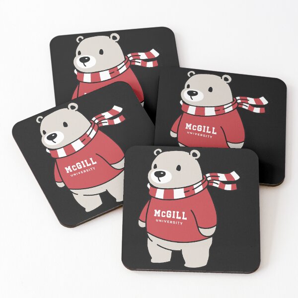 Item preview, McGill University Bear With Sweater, marty, mcgill university logo, canadian university, martlet, french - james mcgill, designed and sold by hipsterscumx.