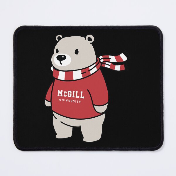 Item preview, McGill University Bear With Sweater, marty, mcgill university logo, canadian university, martlet, french - james mcgill, designed and sold by hipsterscumx.
