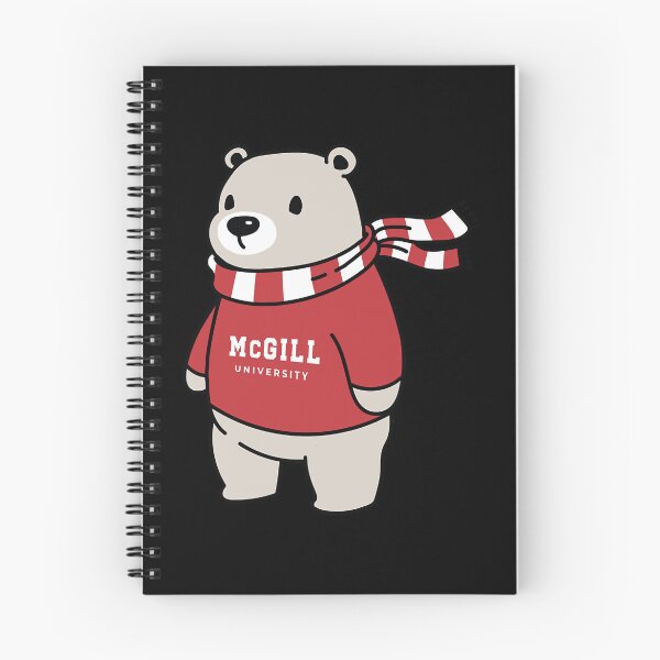 Item preview, McGill University Bear With Sweater, marty, mcgill university logo, canadian university, martlet, french - james mcgill, designed and sold by hipsterscumx.