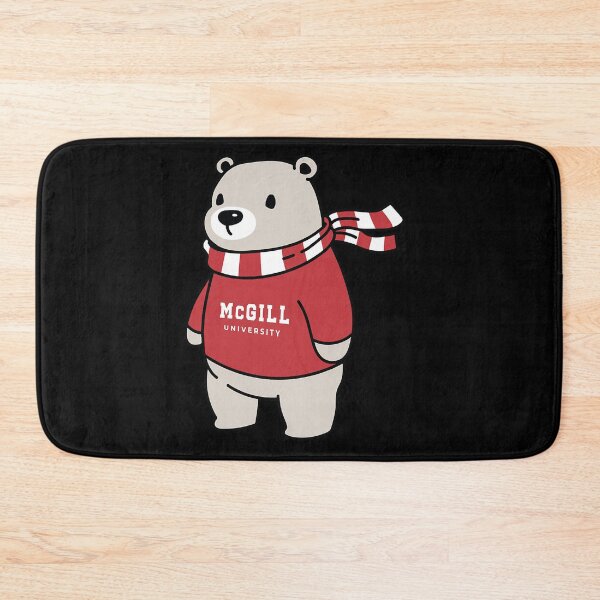 Item preview, McGill University Bear With Sweater, marty, mcgill university logo, canadian university, martlet, french - james mcgill, designed and sold by hipsterscumx.
