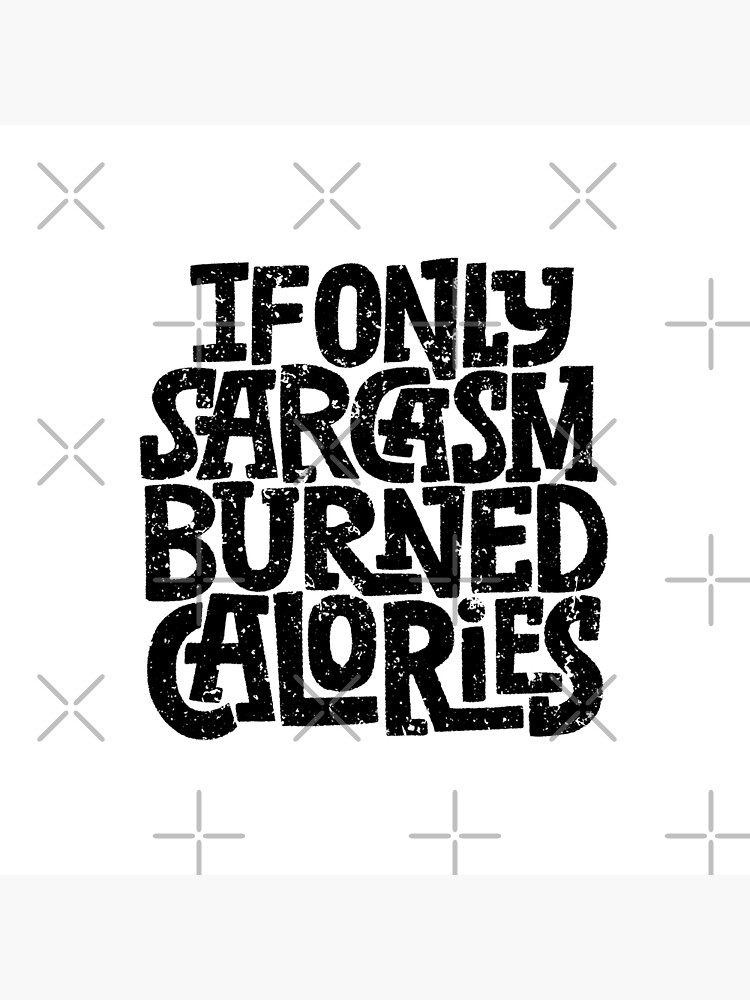 Personalized Irony Workout Saying Fitness Gym I Sarcasm Calories