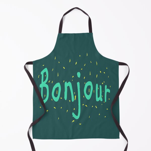 Item preview, Bonjour (hello in French) designed and sold by lobodelnoir.