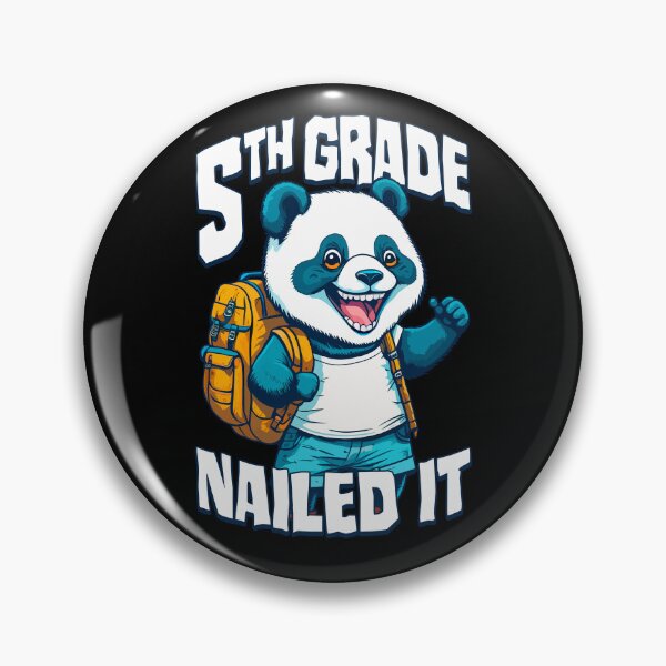 Item preview, 5th Grade Nailed It Funny Happy Panda Boy Graduation designed and sold by GrandeDuc.