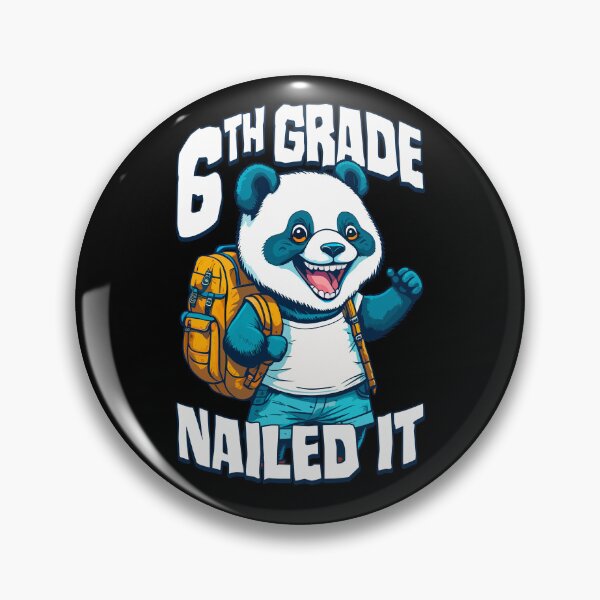 Item preview, 6th Grade Nailed It Funny Happy Panda Boy Graduation designed and sold by GrandeDuc.