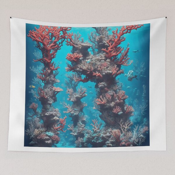 Item preview, Immerse in the Magic: Unveiling the Beauty of the Underwater Kingdom designed and sold by RedArtG09.