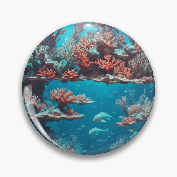 Item preview, Tranquil Depths: Discover the Serenity of an Underwater Paradise designed and sold by RedArtG09.